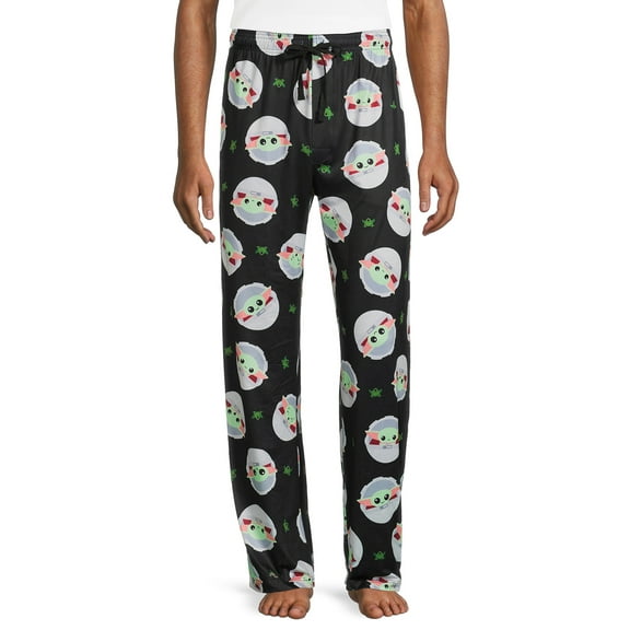 Star Wars Mandalorian Men’s Collectible Tin Pajama Sleep Pants, Size S-2XL