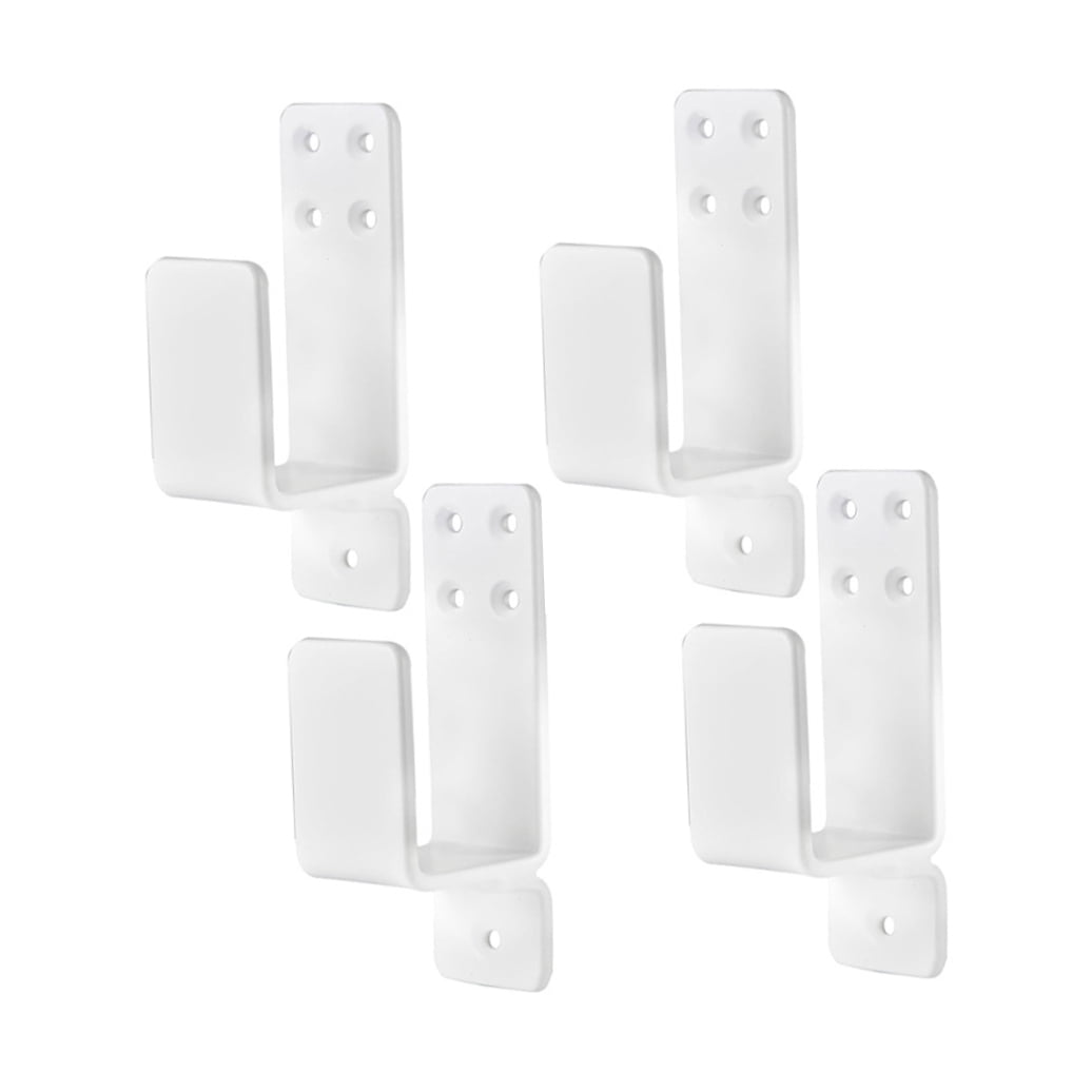 Amosfun Steel Door Bar Holder Set with U-Shaped Bracket for Enhanced Front Garage and Basement Door Security