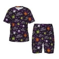 thumbnail image 1 of Easygdp Halloween pour Tee-Shirt à Manches Courtes et Pyjama Court pour Enfants, 2 Pcs-3TG, 1 of 6
