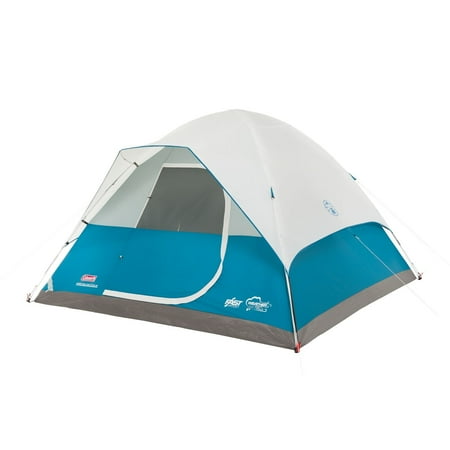 Companion Square Tent - Coleman Longs Peak 6-Person Fast Pitch Dome Tent