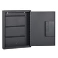 thumbnail image 2 of AdirOffice Armoire à Clés Numérique Robuste en Acier à 60 Clés, Noire avec 100 Étiquettes de Clés, 2 of 8