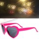 thumbnail image 1 of Amor En Forma De Corazón Efectos Gafas Reloj Las Luces Cambiar A La Noche De Difracción De Sol De Moda Hombres Mujerespangjing, 1 of 4