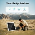 thumbnail image 4 of Solar Inverter Power Generator Solar Generator with Bulbs Battery Powered, 4 of 15