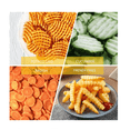 thumbnail image 4 of Picadora De Verduras Generic Acero Inoxidable Lab.G Plateado, 4 of 5