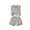 Grey, variant on HXWCHs Toddler Baby Boy Summer Outfits 2 Piece Striped Sleeveless Tops and Elastic Waist Shorts Set Casual Outdoor Wear Suit Size: 7-8 Years Grey