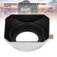 thumbnail image 3 of 37mm Lens Hood, Anti Glare Square Lens Hood  for Outdoor Shooting, 3 of 7