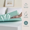 thumbnail image 5 of 2.5 Inch Ultra Firm Mattress Topper, Extra Hard High-Density Solid Spacer, Turns Soft Bed into Firm Surface, Relieve Back Pain, Breathable Light Blue Pad, 5 of 7