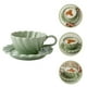 thumbnail image 4 of 1 juego de taza y platillo de cerámica, taza de café de cerámica, taza de café de cerámica con asa, tazas de café, taza de agua, taza de agua decorativa para fiestas, 4 of 7