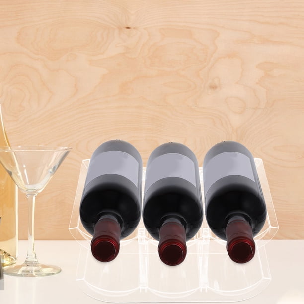 FOMIYES Estante Transparente Para De Vino Y Tumbler Y Resistente Para Organización Doméstica