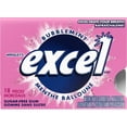 thumbnail image 4 of Excel Sugar-Free Gum, Bubblemint, 3 packets of 18 pieces, (Imported from Canada), 4 of 4