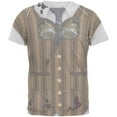 thumbnail image 1 of Halloween Steam Punk Engineer Costume Mens T Shirt Heather White X-LG, 1 of 2
