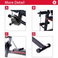 thumbnail image 3 of Soozier Banc d'Haltères Pliable et Ajustable, Banc d'Entraînement Abdominal pour Musculation Assise, pour Entraînement à la Maison, Gym, Inclinaison, Plat, Multiusage, Entraînement, Exercice, Mise en Forme, 3 of 9