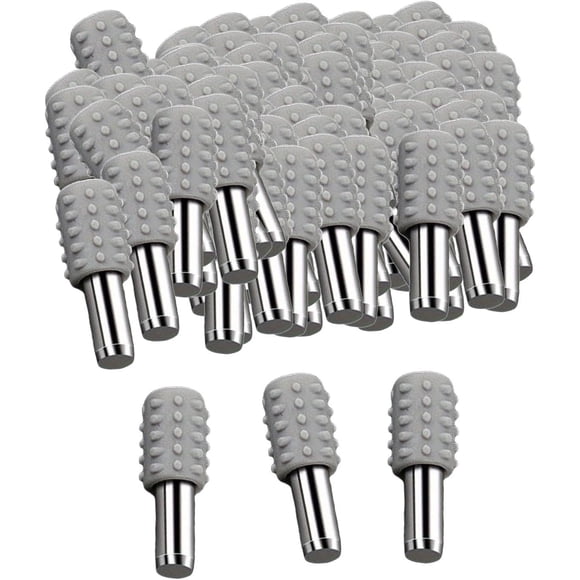 100x Épingles d'Étagère Manchon en Caoutchouc Portable Antidérapant Quincaillerie Armoire Support en Stratifié Chevilles pour Bibliothèque de Cuisine