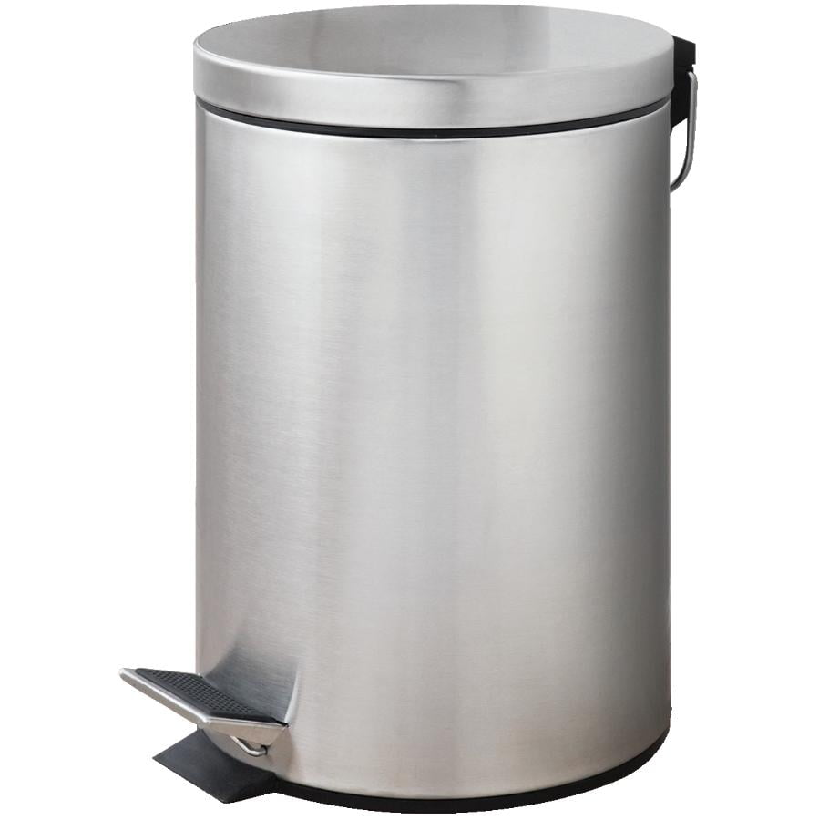 12L Stainless Steel StepOn Garbage Can Walmart Canada