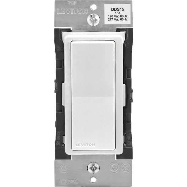 Leviton Decora 15A 120V White Digital Timer Switch