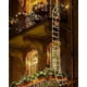 thumbnail image 2 of 9.9Ft Christmas Ladder Lights with Santa Claus - 338 LED Lights, 8 Modes, Timer Memory Function, Mains Powered, Indoor Outdoor Garden Tree Christmas D, 2 of 4