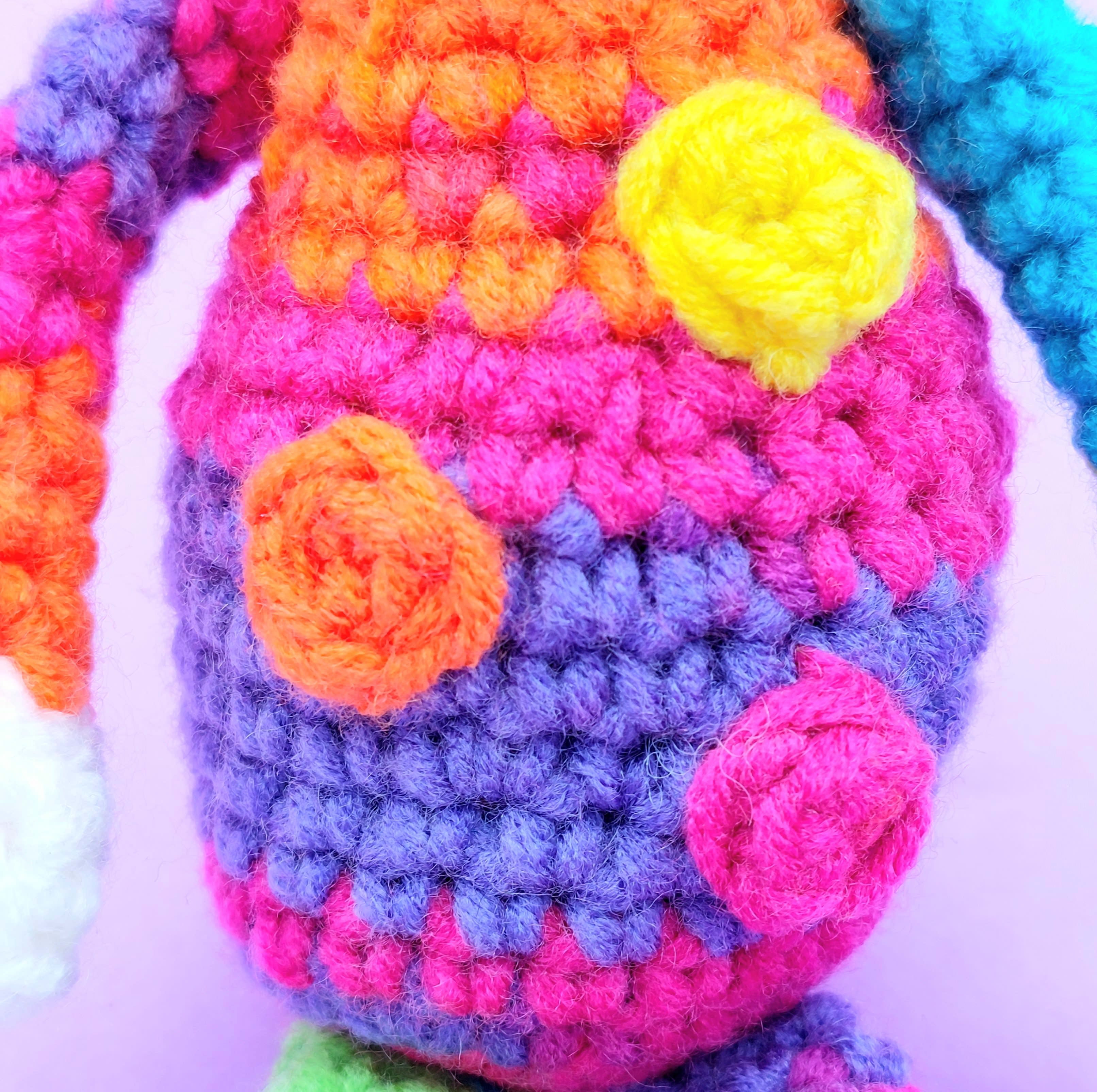 Crochet Kit Baby Sherbet the Rainbow Giraffe