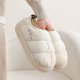 thumbnail image 1 of Pantuflas cerradas para mujer, pantuflas suaves y cálidas de espuma viscoelástica para interior y exterior., 1 of 6