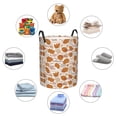 thumbnail image 6 of Goofa Cartoon Printed Circular Hamper,Laundry Basket with Handles,Storage Baskets Foldable,Large Capacity Laundry Hamper-Medium, 6 of 8
