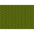 thumbnail image 1 of Ahgly Company Machine Washable Indoor Rectangle Transitional Dark Forest Green Area Rugs, 8' x 12', 1 of 7