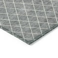 thumbnail image 4 of Addison Rugs Chantille Indoor/Outdoor Transitional Diamonds Gray Washable Rectangle Rug, 2'6" x 3'10", 4 of 6