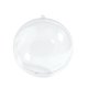 thumbnail image 3 of Bola de Navidad transparente rellenable de plástico de 2-20cm, adornos navideños transparentes, adornos colgantes, suministros de decoración del hogar oso de fresa Hogar, 3 of 5