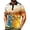 Yellow, variant on Mens Golf Polo Shirts Funny Moisture Wicking Golf Shirts Performance Quick-Dry Short Sleeve Polo Shirts