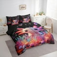 thumbnail image 3 of Castle Fairy Queen Size 7-Piece Ocean Salamander Comforter Set, 3 of 8