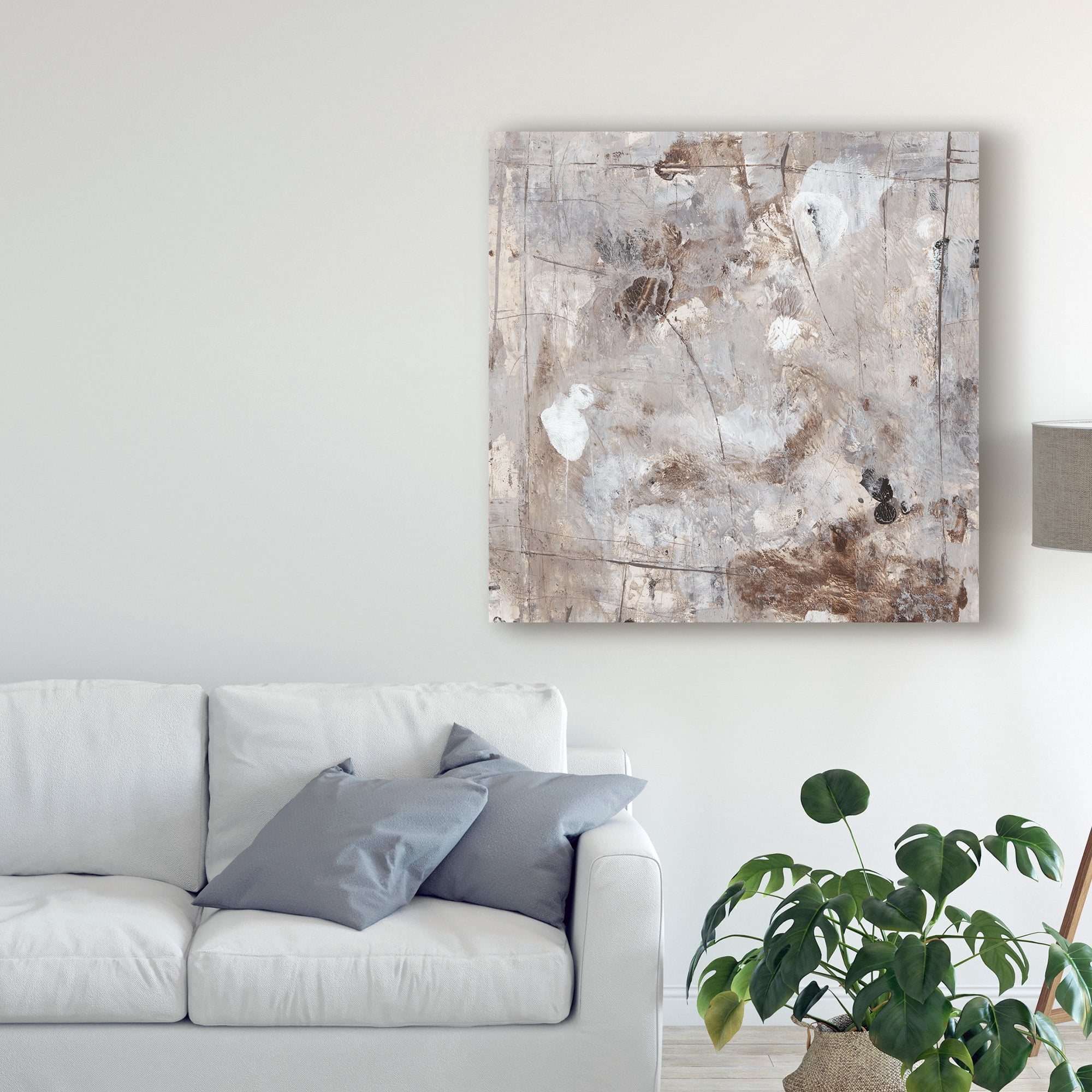 Trademark Fine Art 'Neutral Jostle II' Canvas Art by Tim OToole