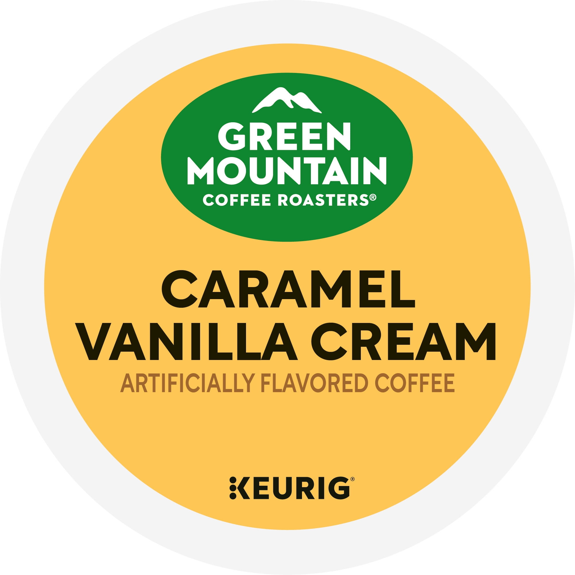 Green Mountain Coffee Roasters Caramel Vanilla Cream Light Roast K