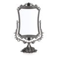 thumbnail image 1 of Espejo de maquillaje JUXYES de metal para mesa, decorativo antiguo, 1 of 9