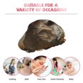 thumbnail image 6 of KLL Regal Dog In Royal Attire Pattern Shower Cap & Bath Cap for Women,Reversible Oversized Waterproof Shower Caps for all Hair Lengths,Elastic Reusable Bathing Hair Cap, 6 of 6