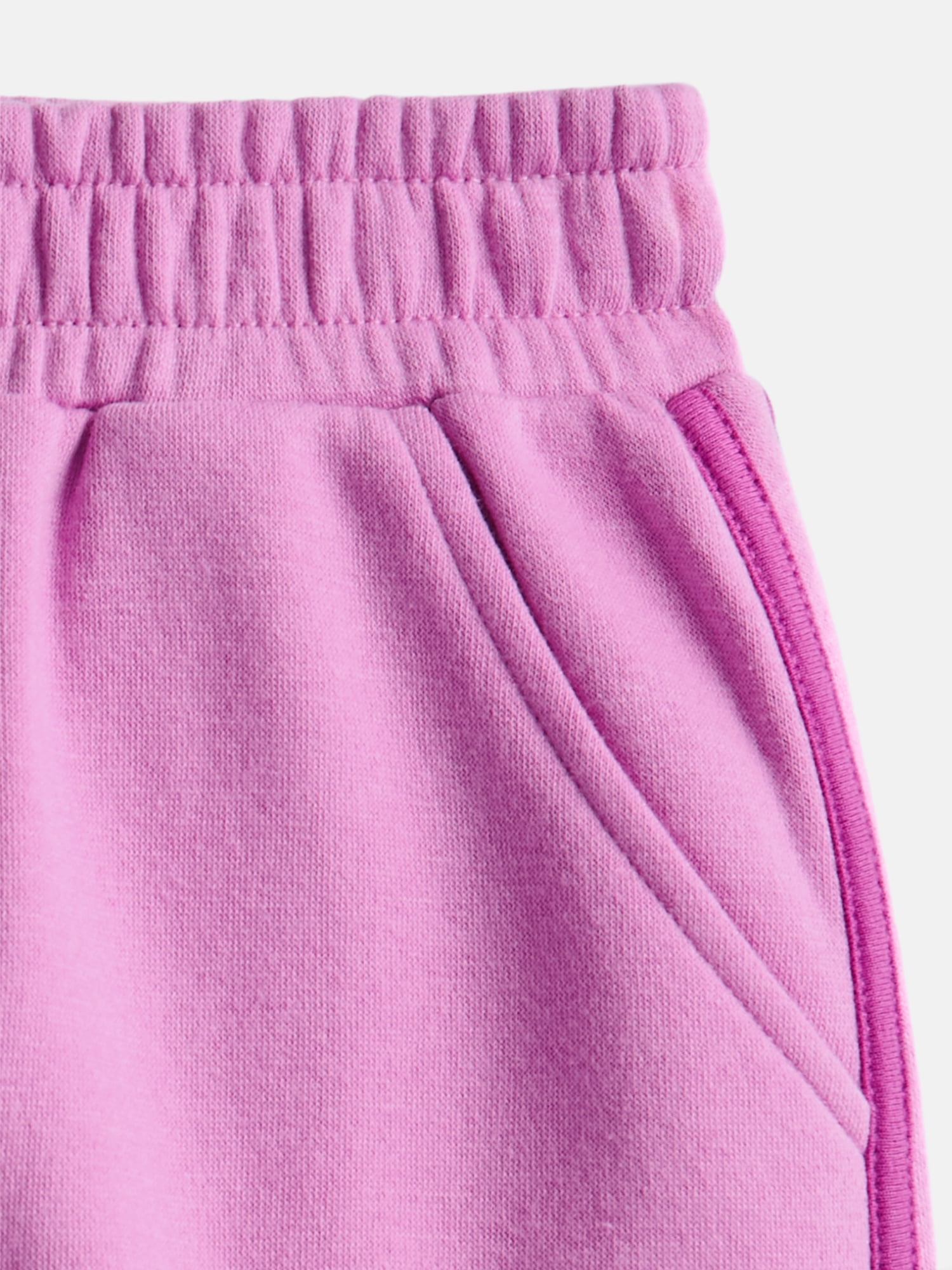 Wonder Nation Girls Fashion Fleece Shorts, Sizes 4-18 & Plus