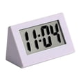 thumbnail image 1 of Clock LED Screen Bedside 24H Digital LED screen which is Electronic Clocks Plastic Battery Operated Household Office Calendar White, 1 of 9