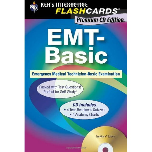 Pre-Owned EMT-Basic: Emergency Medical Technician-Basic Exam [With CDROM] (Paperback) 0738604593 9780738604596