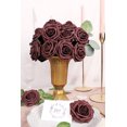 thumbnail image 5 of Hongchun Artificial Flowers Roses, 25 Pcs Decorative Flowers Fake Roses with Stems, 5 of 5