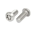 thumbnail image 3 of Uxcell M6x16mm 304 Stainless Steel Button Head Torx Security Tamper Proof Screws 10 Pack, 3 of 4
