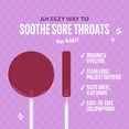 thumbnail image 4 of Lolleez Organic Mixed Berry Throat Soothing Lollipops for Kids - 10 Count, 4 of 13