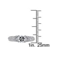 thumbnail image 4 of 1 2/3 Carat (Ctw) Lab-Created White Sapphire Engagement Ring In Sterling Silver, 4 of 4