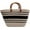 A04-black and Beige, variant on Summer Beach Bag for Women Bamboo Handle Handbag Purse Soft Woven Tote Bag Handmade Beach Purse for Vacation