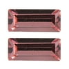 Shop LC Set of 2 Rose Crystal 7x3 mm Loose Gemstone for Jewelry Making Ct 0.81