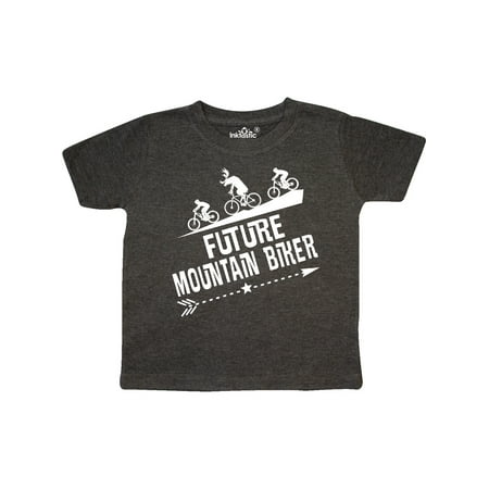 

Inktastic Future Mountain Biker Biking Gift Toddler Boy or Toddler Girl T-Shirt