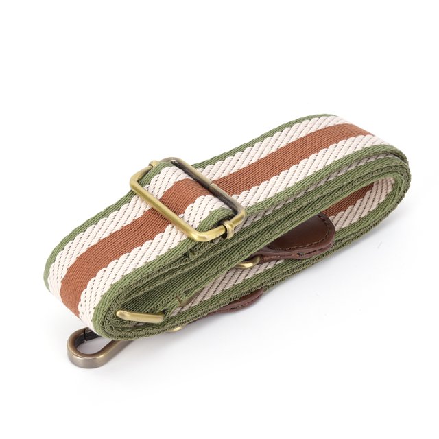 Correa De Bolso Bolso De Cuero Hombro Cinturón Ajustable Bolsa De Reemplazo Accesorio De Bricolaje 88 ~ 134 Cm Verde Marrón