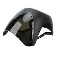 thumbnail image 3 of Motorcycle Headlight Fairing, 7 Inch Motorcycle Windscreen Windshield Headlight Fairing Universal For Round Headlights, 3 of 8