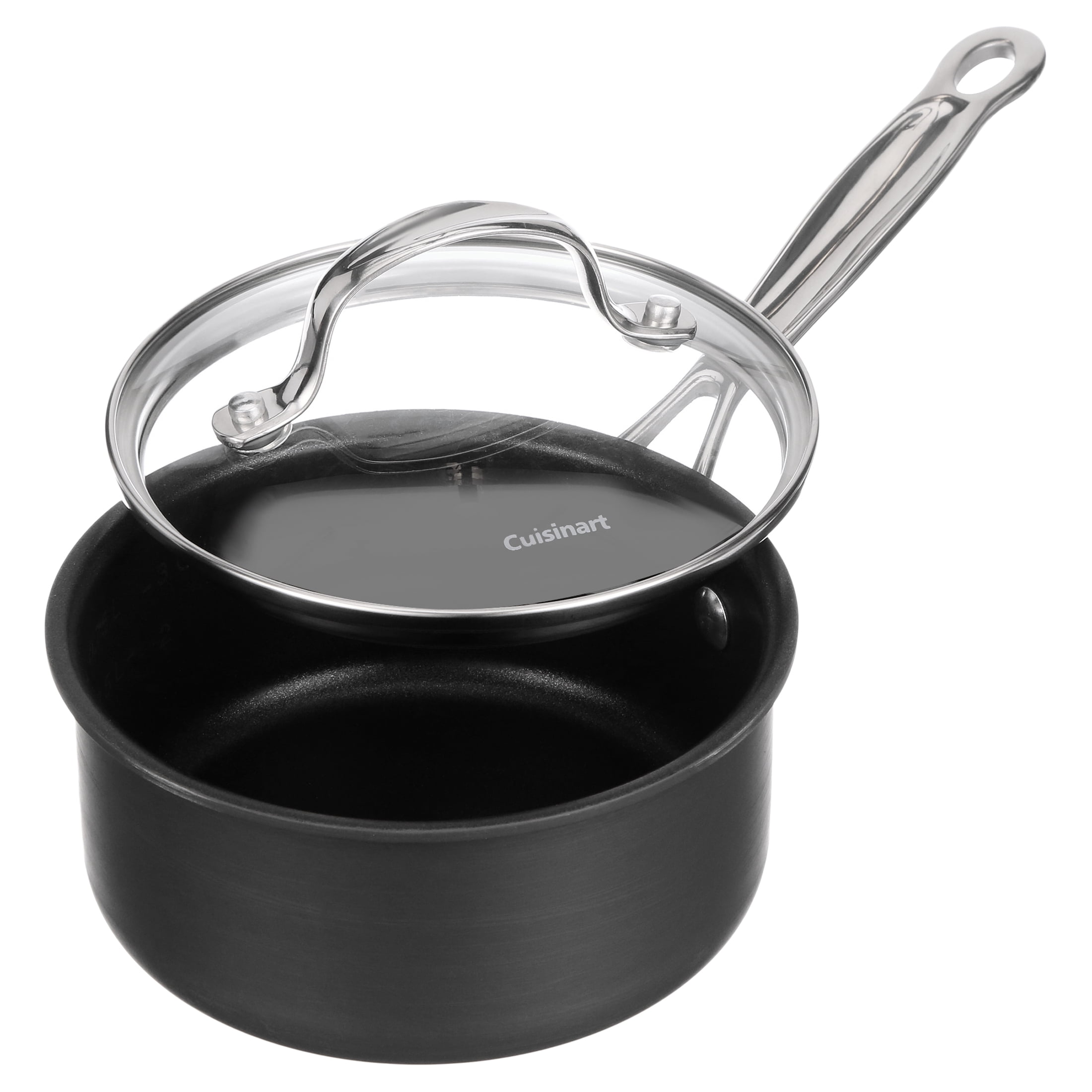 Cuisinart 619-16 Chef's Classic Nonstick Hard-Anodized 1-1/2-Quart Saucepan with Lid