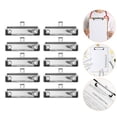 thumbnail image 2 of 10pcs Clipboard Clips File Document Board Clips Metal Clipboard Hardwares Accessories, 2 of 9