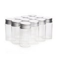 thumbnail image 3 of Estbridge Vials Small Glass Bottles Mini Jars With Aluminum Screw Lids New, 3 of 9