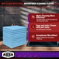 thumbnail image 2 of AIDEA Microfiber Cleaning Cloth Blue 10PK, Microfiber Towels for Cars, Premium Car Cloths, Dusting Cloth Lint Free Cleaning Rags for SUVs, House, Kitchen, Window, Workshops,12×12", 2 of 7