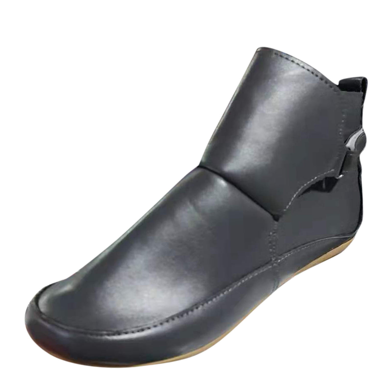 adviicd Mid Calf Boots For Women's Ankle Rain Boots Waterproof Chelsea Boots
