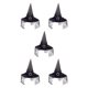 thumbnail image 3 of Naiovety Sombreros de brujas para adultos combinados: accesorios de fiesta elegantes y resistentes para Halloween, duraderos y no negros Type2 NO2, 3 of 6